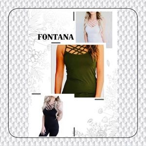 Brand New Classy Fashion Closet Tank Blouse